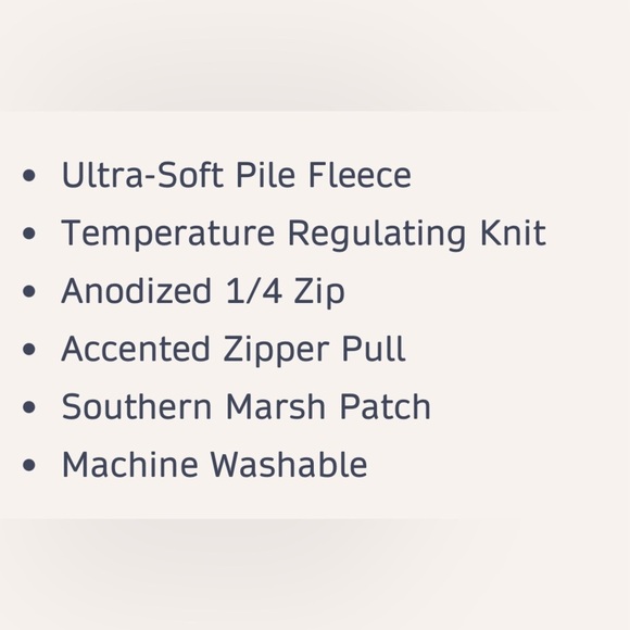 Southern Marsh size large Appalachian Pile Sherpa Pullover oatmeal & light brown - Picture 13 of 14